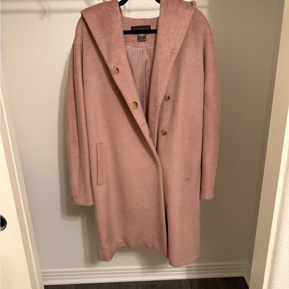 Donna Karan Blush Teddy Jacket